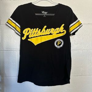 4Her Pittsburgh Fitted Retro Throwback Tee